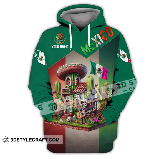 Unisex Shirt - Custom Name Shirt Mexico style option 2