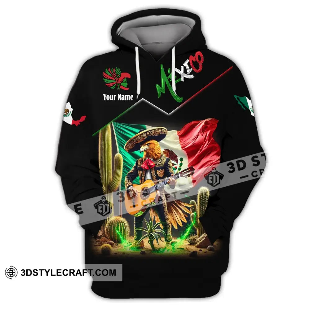 Unisex Shirt Custom Name Mexico Lover Gift Hoodie / S T-Shirt