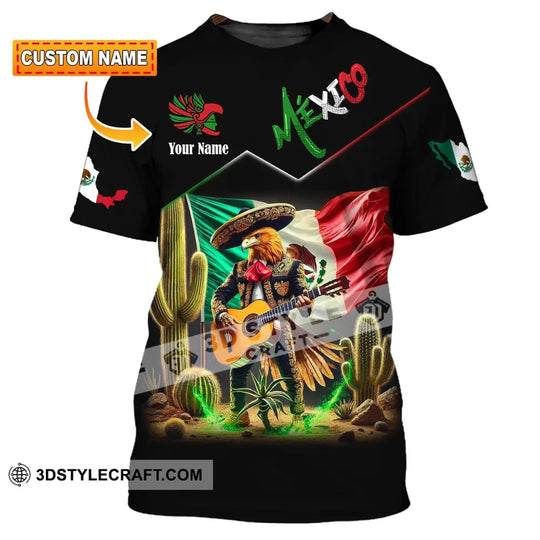 Unisex Shirt, Custom Name Mexico Shirt,  Mexico Lover Gift style option 1