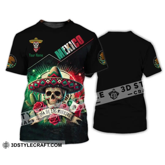 Unisex Shirt, Custom Name Mexico Shirt, Mexico Lover Polo Long Sleeve Shirt, Mexican Gift style option 2