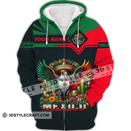 Unisex Shirt, Custom Name Mexico Shirt, Mexico Lover Polo Long Sleeve Shirt, Mexican Gift style option 3