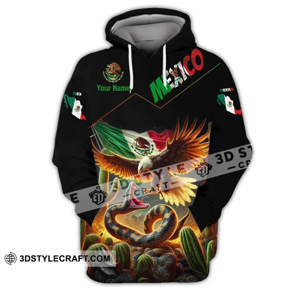 Unisex Shirt Custom Name Mexico Polo Long Sleeve Gift Hoodie / S T-Shirt