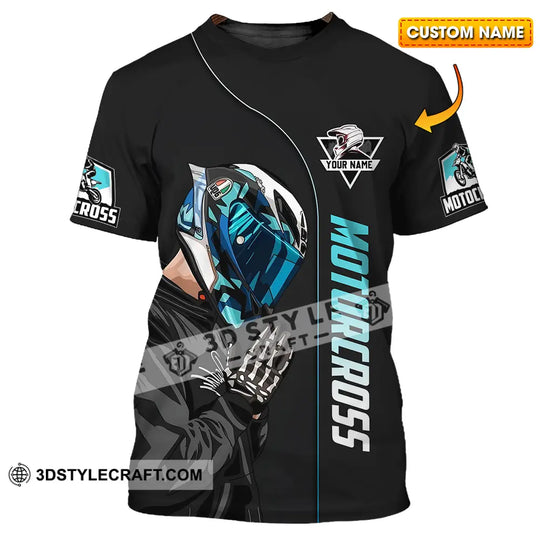 Unisex Shirt - Custom Name Motocross Shirt Praying style option 1