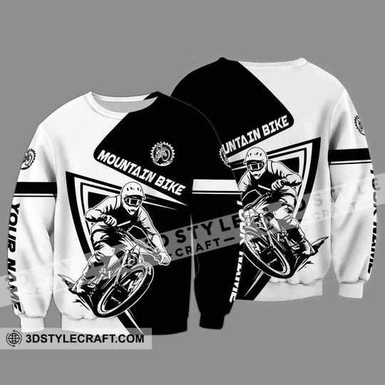 Unisex Shirt - Custom Name Mountain Bike Player Sport Shirt, Motobike style option 4