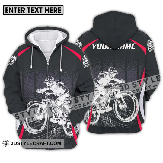 Unisex Shirt - Custom Name Mountain Bike Player Sport Shirt style option 2