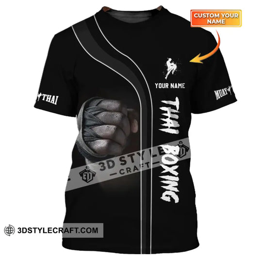 Unisex Shirt - Custom Name Shirt - Muay Thai, Thai Boxing Shirt style option 1