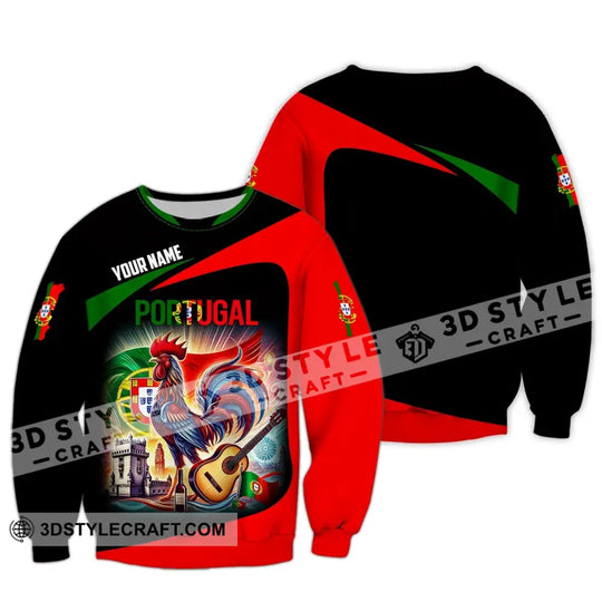 Unisex Shirt - Custom Name Shirt, National Team Shirt, Portugal style option 4