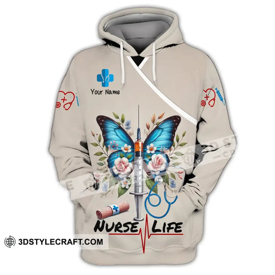 Unisex Shirt - Custom Name Nurse Life Shirt style option 2