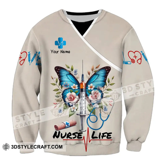 Unisex Shirt - Custom Name Nurse Life Shirt style option 4