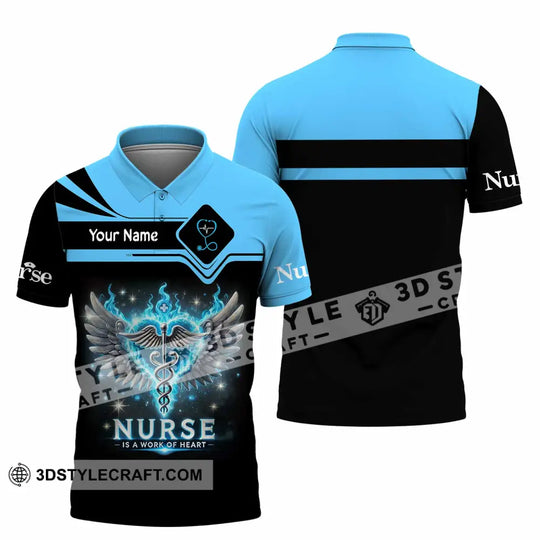 Unisex Shirt, Custom Name Nurse Shirt, Nurse T-Shirt style option 4