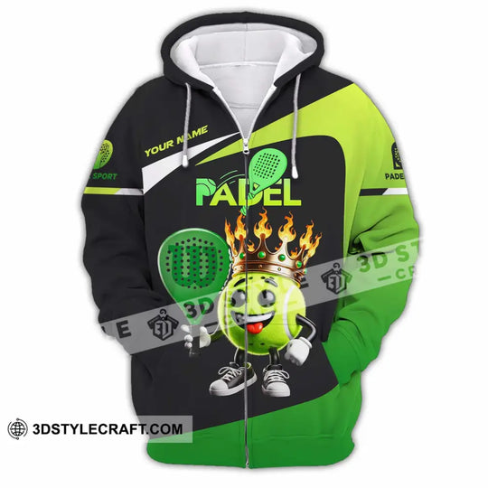 Unisex Shirt, Custom Name Padel Shirt, Padel Polo Long Sleeve Shirt style option 3