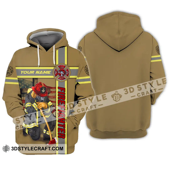 Unisex Shirt - Custom Name Patriot Day 911 Shirt, Firefighter style option 3