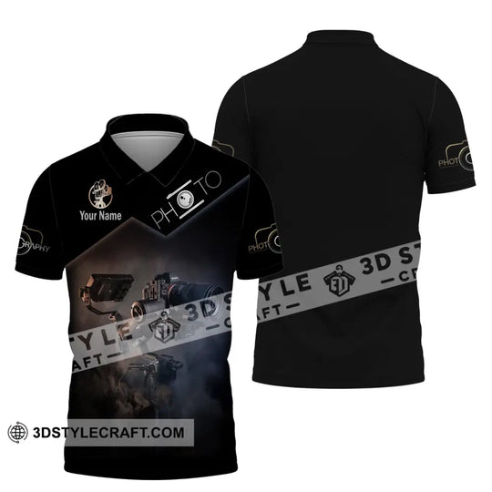 Unisex Shirt, Custom Name Photography Shirt, Photo T-Shirt, Gift For Photographers style option 4