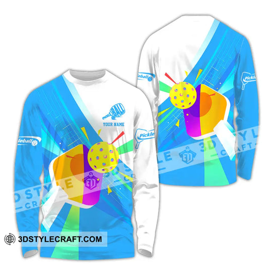 Unisex Shirt - Custom Name Pickleball Color Shirt style option 4