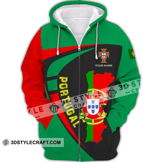 Unisex Shirt - Custom Name Shirt - Portugal Shirt Custom Name style option 4