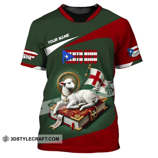 Unisex Shirt, Custom Name Puerto Rico Shirt, Puerto Rico Polo Long Sleeve, Puerto Rico Gift style option 2