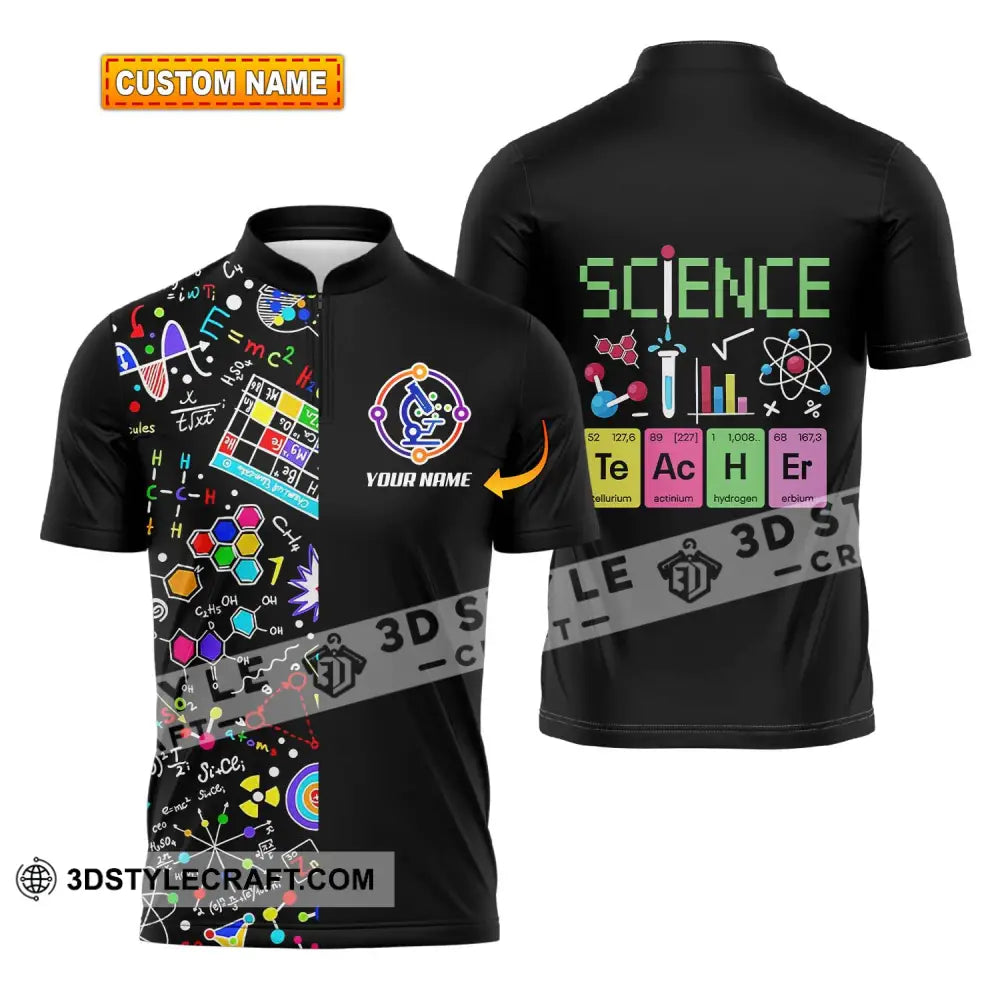 Unisex Shirt - Custom Name Science T-Shirt