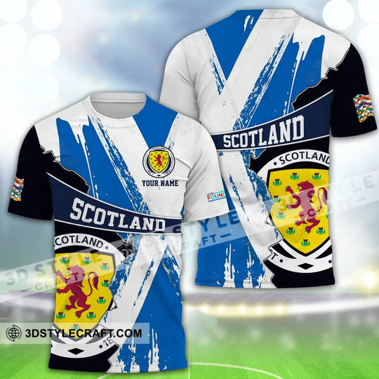 Unisex Shirt - Custom Name Scotland EST.1983 Euro 2024 Shirt style option 2