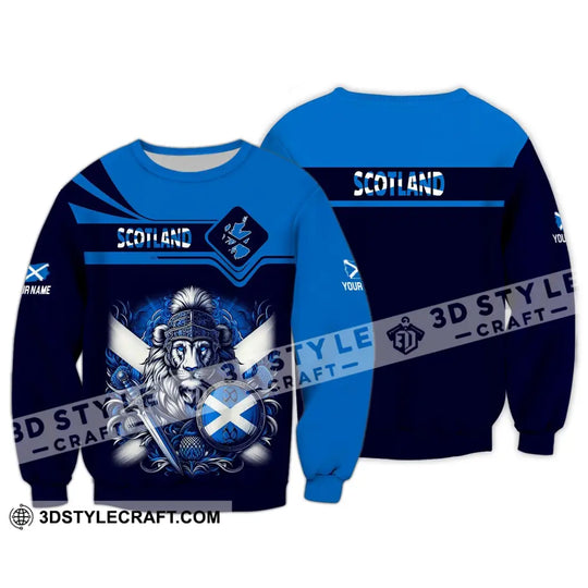 Unisex Shirt - Custom Name Scotland Sport Shirt style option 4