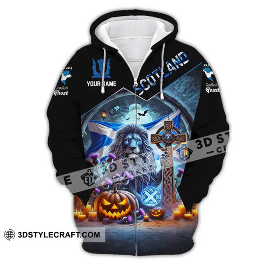 Unisex Shirt - Custom Name Scottish Ghost Shirt style option 3