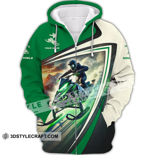 Unisex Shirt, Custom Name Snow Mobile Shirt, Snow Mobile Gift style option 2