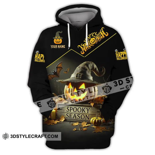 Unisex Shirt - Custom Name Spooky Season Shirt style option 2