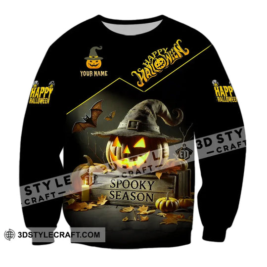 Unisex Shirt - Custom Name Spooky Season Shirt style option 4