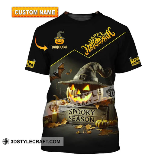 Unisex Shirt - Custom Name Spooky Season T-Shirt