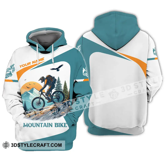 Unisex Shirt - Custom Name Sport Shirt For Mountain Bike Player style option 3