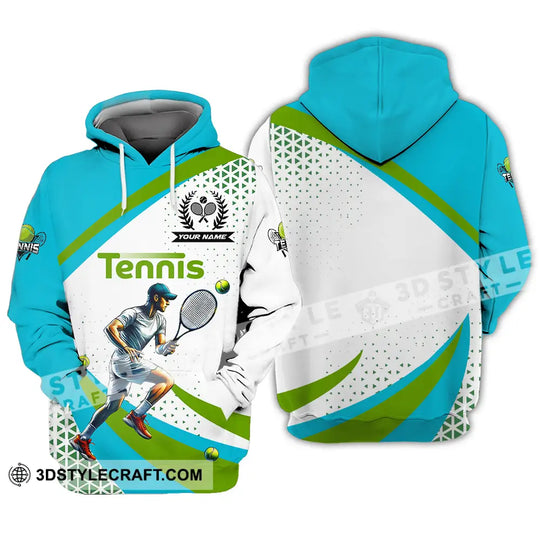 Unisex Shirt - Custom Name Sport Shirt, Tennis Lover style option 3