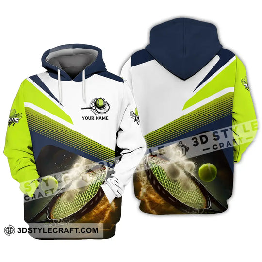 Unisex Shirt - Custom Name Sport Shirt, Tennis Lover style option 3