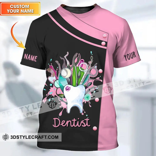 Unisex Shirt - Custom Name T-Shirt Dentist T-Shirt