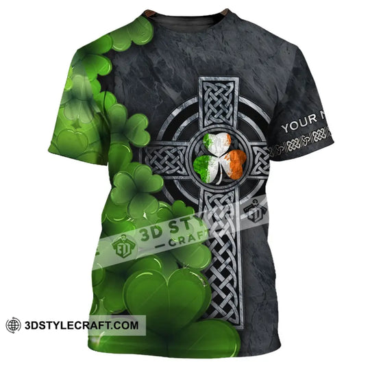 Unisex Shirt - Custom Name T-Shirt - Patrick's Day Gift, Happy Saint Patrick's Day style option 2