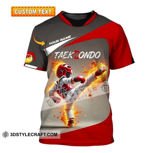 Unisex Shirt - Custom Name Taekwondo T-Shirt