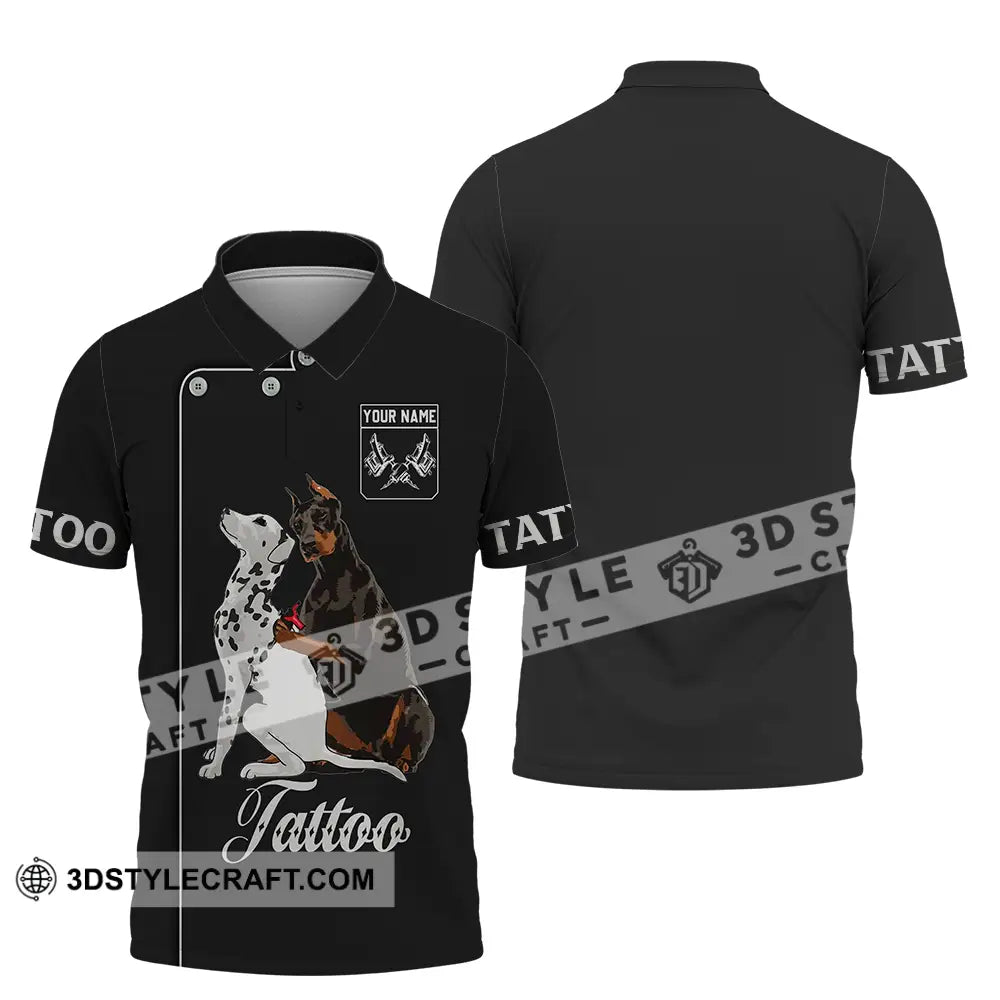 Unisex Shirt - Custom Name Tattoo Artist Polo / S T-Shirt