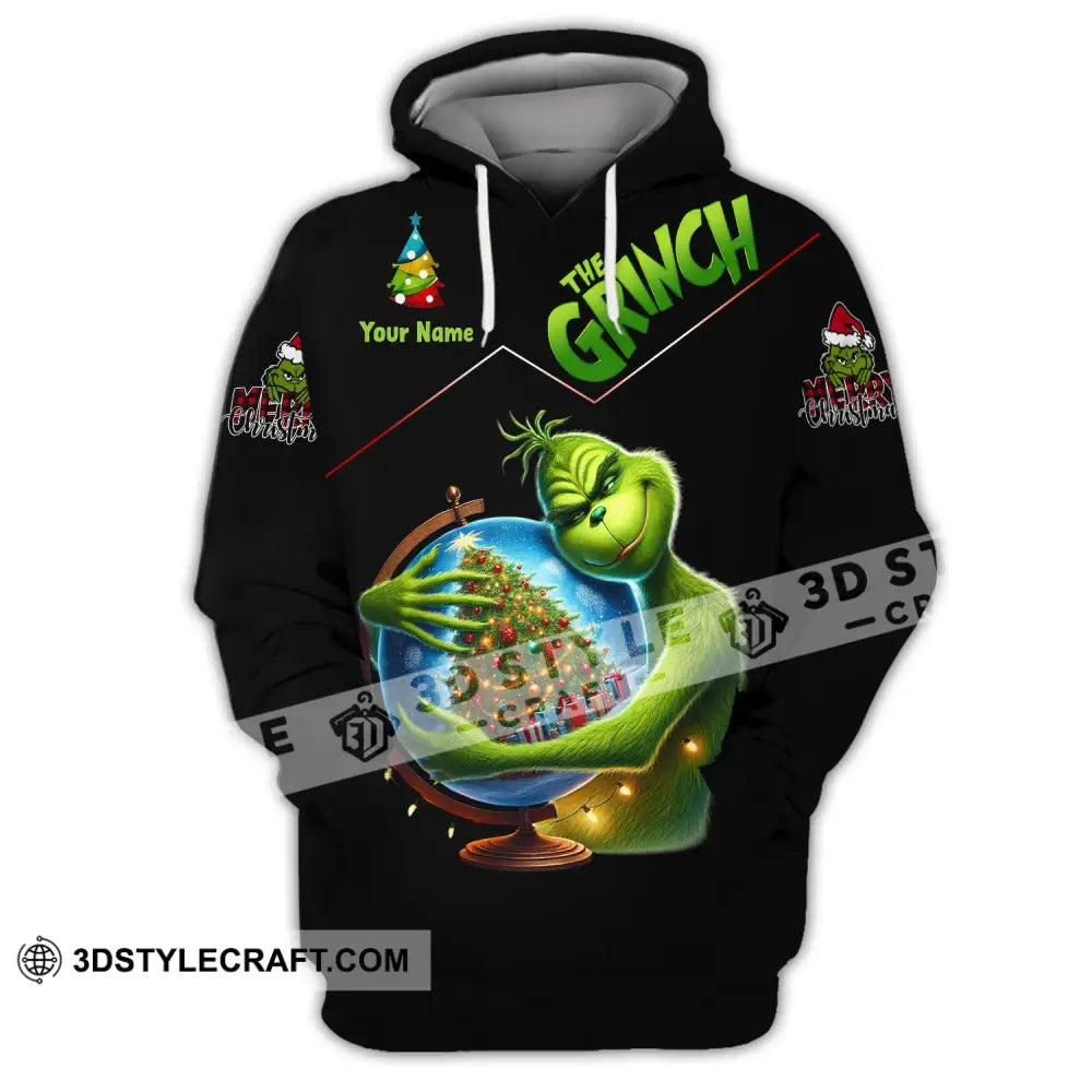 Unisex Shirt - Custom Name The Grinch Hoodie / S T-Shirt