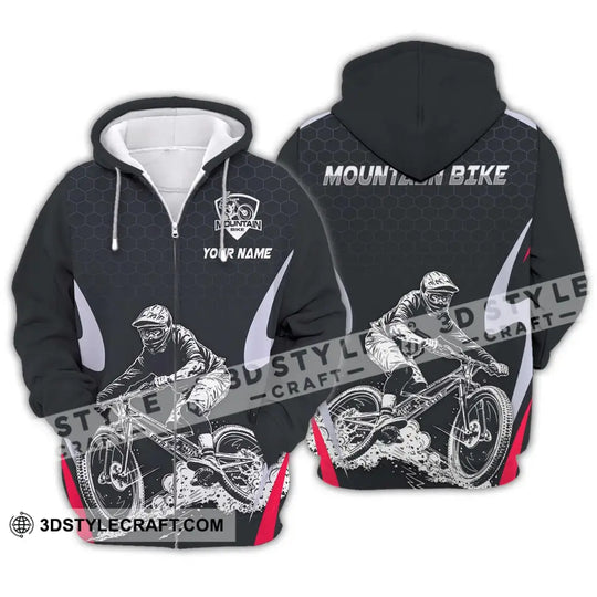 Unisex Shirt - Custom Name The Mountain Bike Player Sport Shirt style option 2