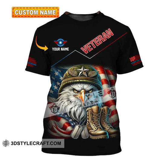 Unisex Shirt, Custom Name Veteran Shirt, Veteran Memorial Shirt style option 1
