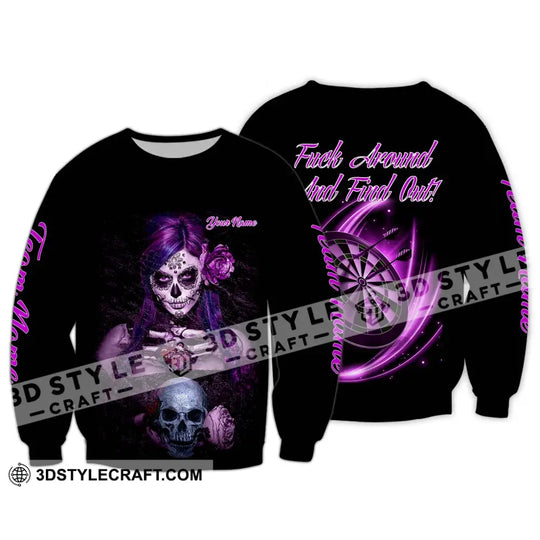 Unisex Shirt - Custom Name Witch Darts Shirt style option 4