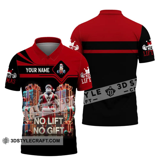 Unisex Shirt, Custom Name Work Out Shirt, No Lift No Gift, Work Out Love T-Shirt style option 4