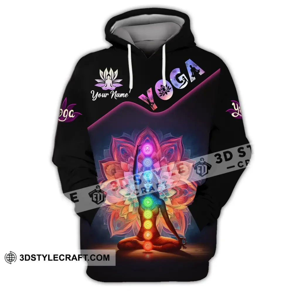 Unisex Shirt Custom Name Yoga Lover T-Shirt Gifts Hoodie / S T-Shirt