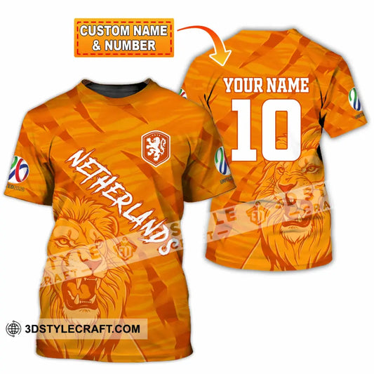 Unisex Shirt - Custom Netherlands 3D Shirt T-shirt
