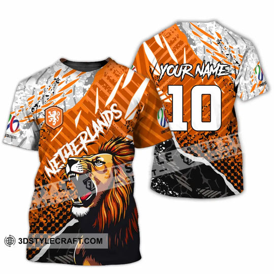 Unisex Shirt - Custom Netherlands 3D Shirt style option 2