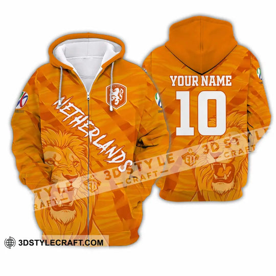 Unisex Shirt - Custom Netherlands 3D Shirt style option 2