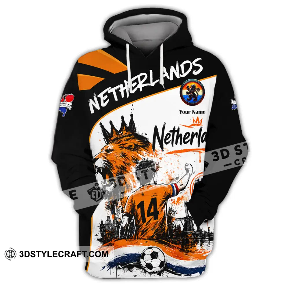Unisex Shirt - Custom Netherlands World Cup 2026 Shirt - Hoodie / S - T-shirt