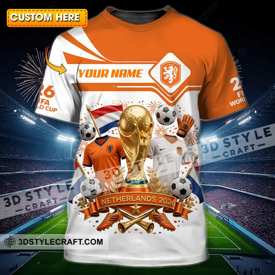 Unisex Shirt - Custom Netherlands Shirt style option 1