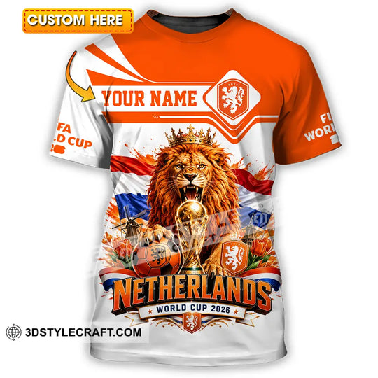 Unisex Shirt - Custom Netherlands Shirt style option 1