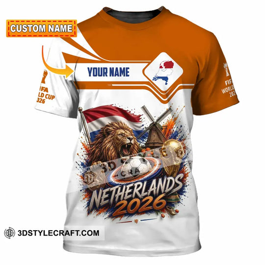 Unisex Shirt - Custom Netherlands Shirt style option 1