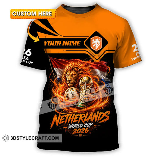 Unisex Shirt - Custom Netherlands Shirt style option 1