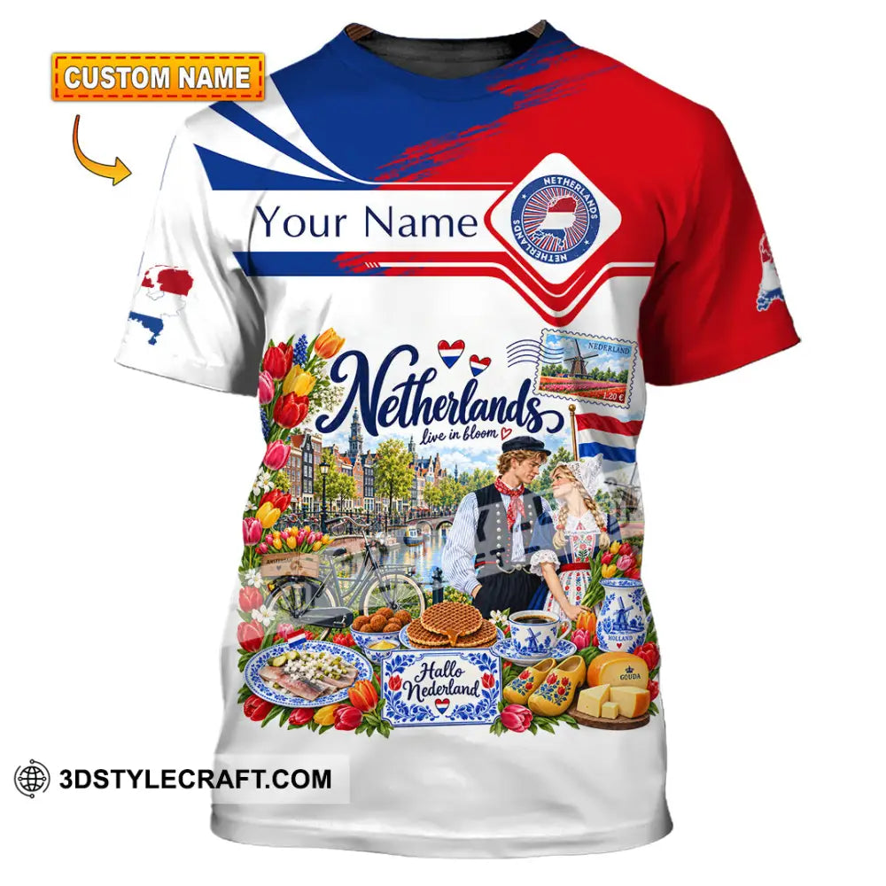 Unisex Shirt - Custom Netherlands Shirt - T-shirt